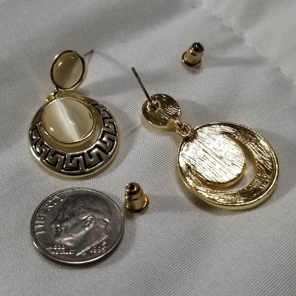 Aztec opal earrings - Picture 3 of 3